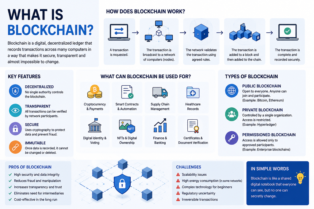 digital world. what is blockchain??