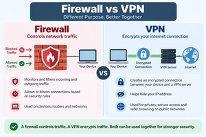 Firewall and VPN: Complete Guide, Types, Differences, Uses, and FAQs firewall vs VPN