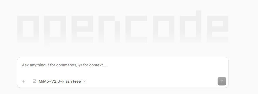 opencode interface