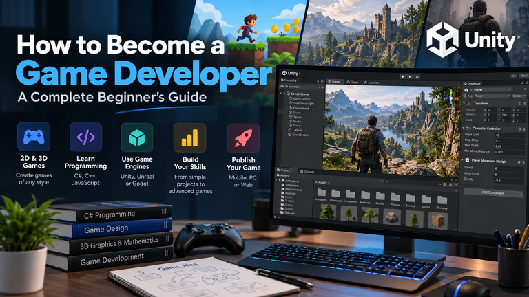 how to becoem a game developer